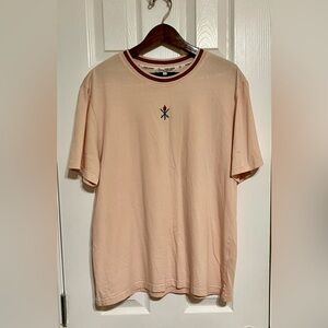NWOT Men's Opening Ceremony Torch Ringer - Pale Pink T-shirt